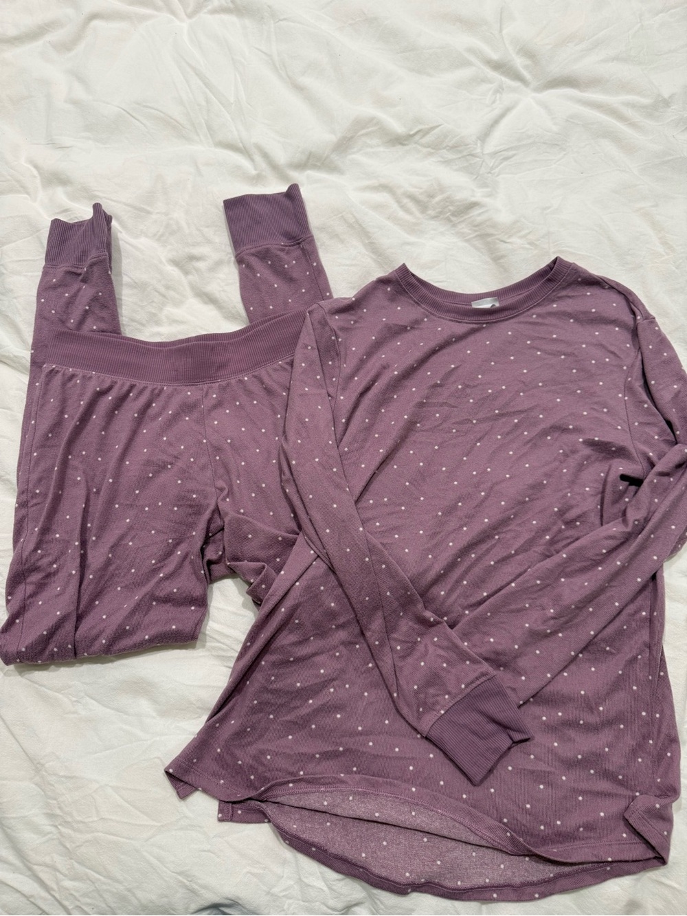 Target Long Sleeve Pajama Set - Dusty Purple